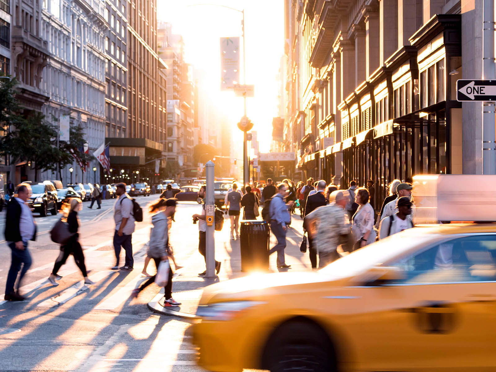 Flatiron District Pedestrians